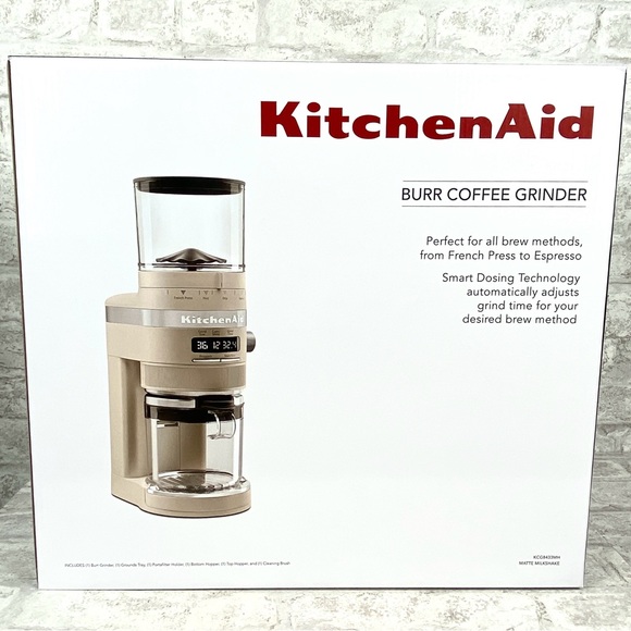KitchenAid Kitchen Nib Kitchen Aid Burr Coffee Grinder With Dose
